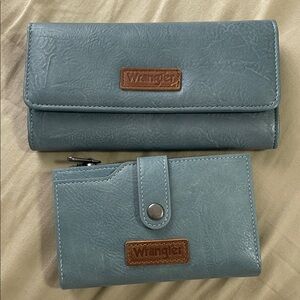 Wrangler Teal Women's Wallet Set